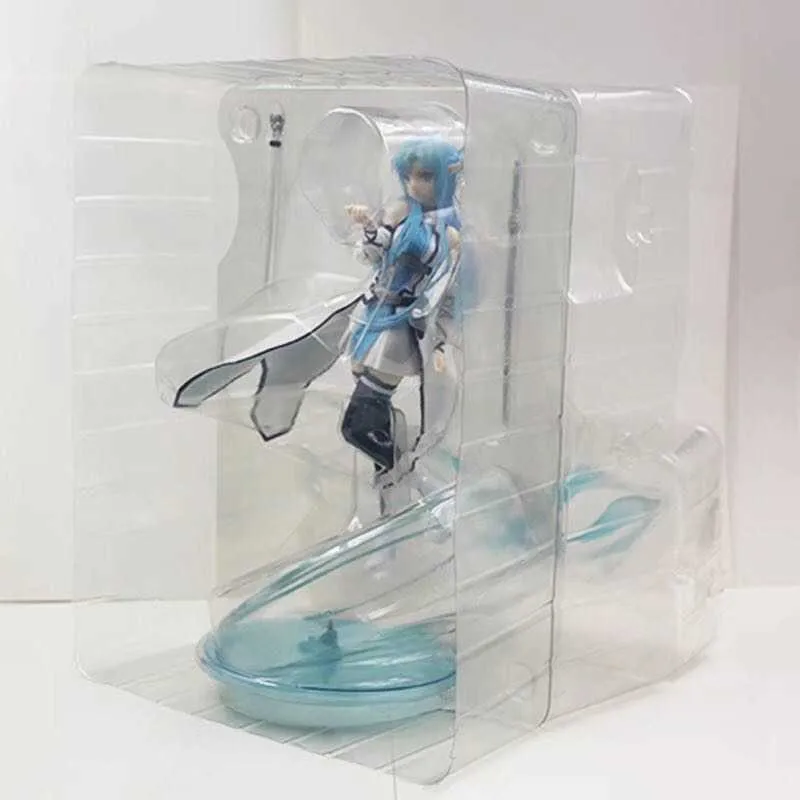 Anime Sword Art Online Asuna Yuuki Water Spirit Kirito Asuna Figure PVC Action Action Figure Toy Model Collection Model Doll Q7871888