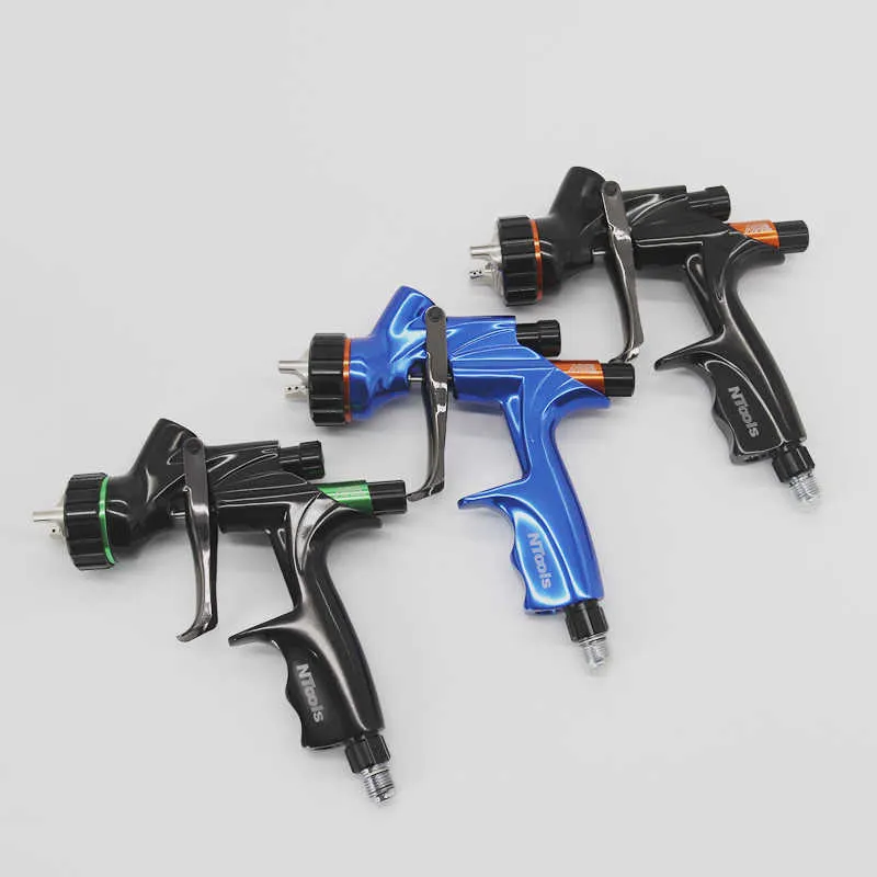 NVE Spray Gun 13mm Stainless Steel Nozzle Air Spray Gun WaterBased Paint Varnish Paint Sprayer Paint Spray GunAir Tools 21075412746