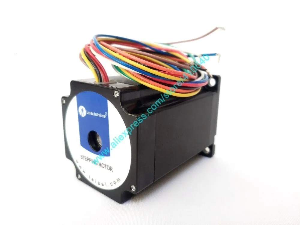 Leadshine Stepper Motor 110HS12Z 12N.m Torque 115 mm Length 6A Current 4 Wires Work With Leadshine Motor Drivr DM1182 or DM2282