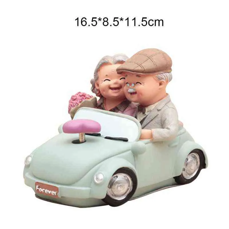 Small Ornaments Grandparents Old Lady Or Characters Crafts Creative Anniversary Birthday Gifts Home Decorations 211101