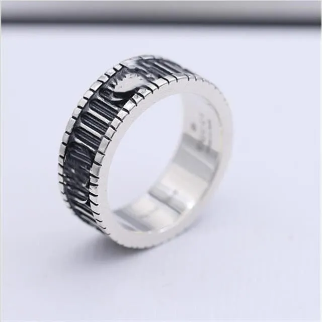 20 mode 925 sterling zilveren schedelringen voor heren en dames partij bruiloft verlovingssieraden liefhebbers gift253f