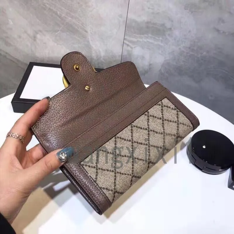 wallet Women's Wallet Zipper Bag Female Designer Wallet Purse Fashion Card Holder Pocket Long Women Bag with Box188S