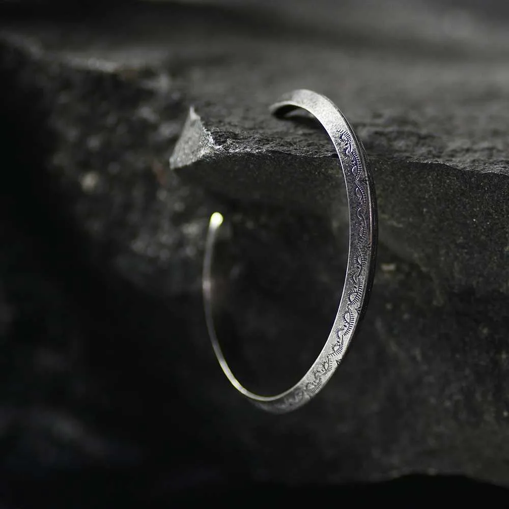 Ретро браслет мужская и женская манжета браслета ретро викинговый сплав досуг старые моды ювелирные изделия Q0719