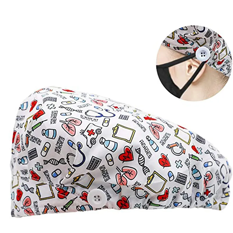 Unisex cato Regulowana praca dla zwierząt domowych pielęgniarska czapka elastyczne czapki hatom salon huisdier zarośla nowe Baotou Whole Trade4917815