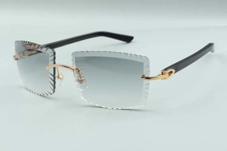 2021 Mais novo estilo - venda direta de óculos de sol com lentes de corte de alta qualidade 3524021 Templos astecas óculos tamanho 58-18-135 190n