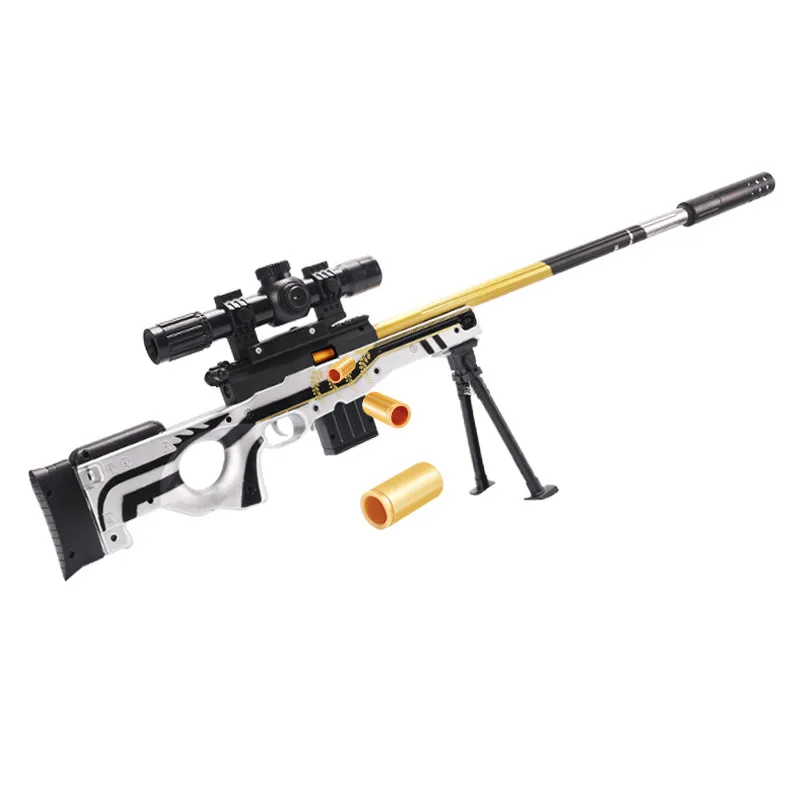 AWM Manage мягкая пуля игрушечный пистолет военный пистолет снайперская винтовка с пулями для мальчиков взрослых CS боевые реквизиты