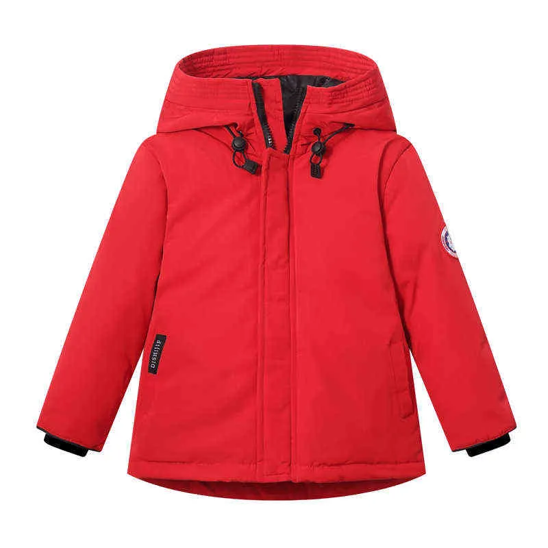 Hiver enfants doudoune garçons filles pardessus épais mode extérieur Parkas adolescents enfants bébé vêtements manteaux 3-12y 211224