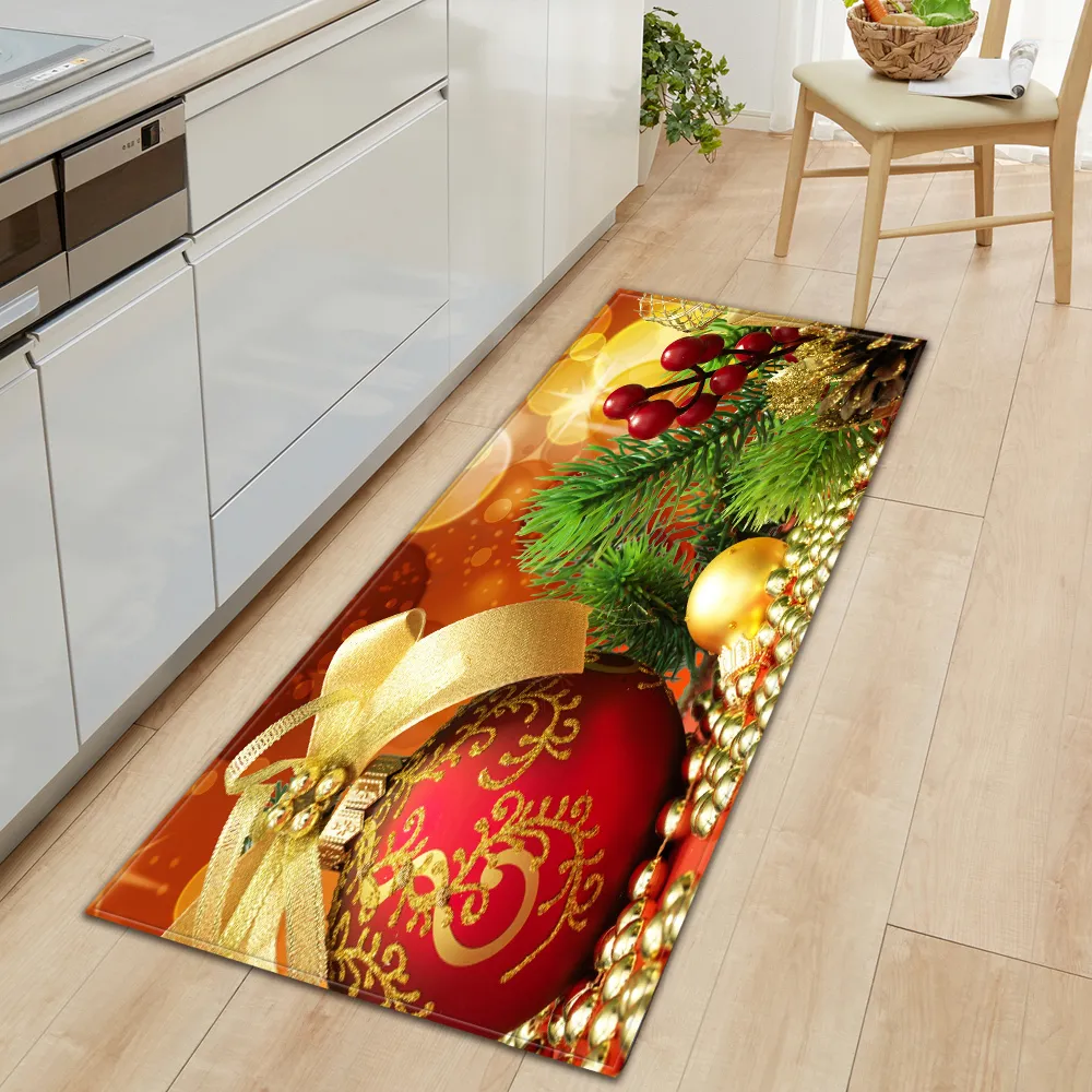 Moderne Longue Bande Chambre Tapis D'entrée Cuisine Paillasson Motif 3D Maison Décoration De Sol Salon Tapis Salle De Bains Tapis Antidérapant 210317