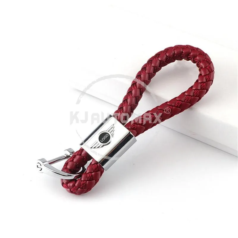 Keychains 4 Couleurs Chaîne Keychain Accessoires pour Mini Cooper Clubman Countryman F56 F55 F54 F60 R50 R53 R56 R57 R60 R61 CAR ST276A