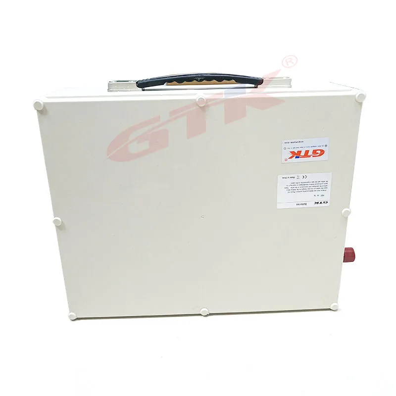 GTK Li-ion 12V 150Ah Batteria al litio 100A BMS con custodia impermeabile alimentatore di backup esterno + caricabatterie 10A