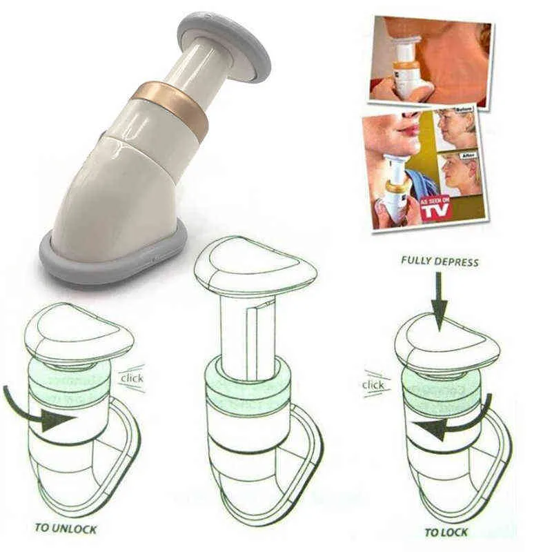 Dispositivos de cuidados de face MASSAGEM DO CHINE MASSAGEM DO DECUNIDADE DO CUSCO DO CUSTO EXERCISER RECURTAR DUPLA REMOÇÃO DE REMOÇÃO DE REBIÇÃO DE RECURAS DUPLA FERRAMENTES DE LIFICAÇÃO DO CORPO