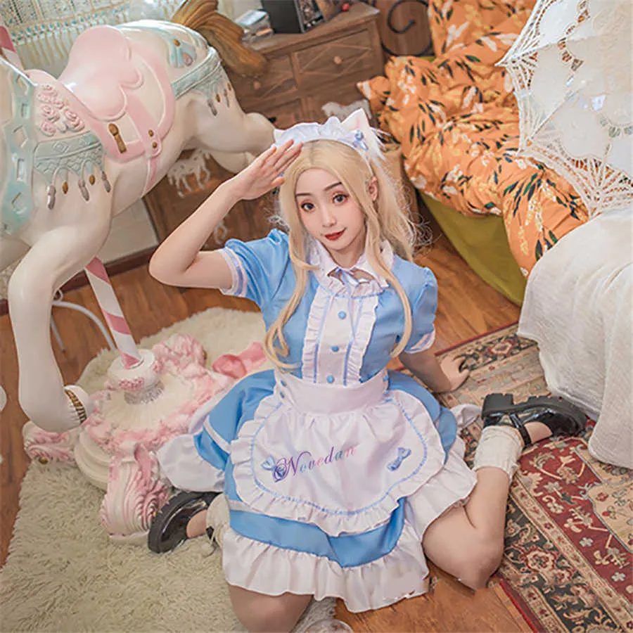 Sexy traje de empregada francesa doce gótico lolita vestido anime cosplay sissy empregada roupa plus size trajes de halloween para mulher q08219123198