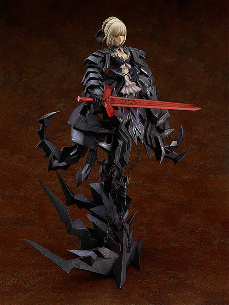 Anime GSC Fate Stay Night Saber Alter Huke Figures Black Fighting Saber Huke PVC Action Figure Anime Figure Model Toys