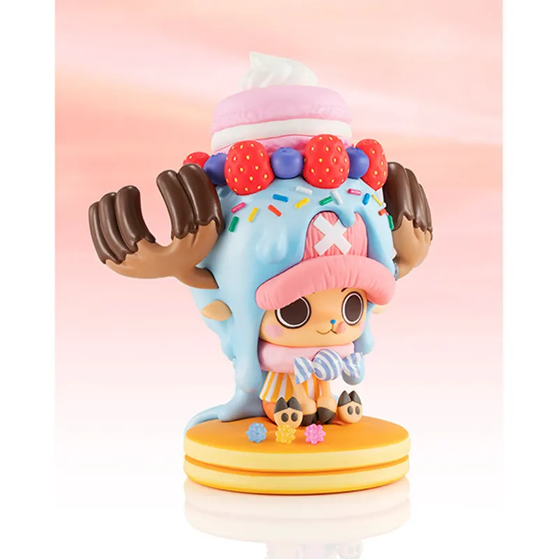 Anime -Figur Een Stuk Figuur Tony Cake Chopper Sammelkollektiermodell Spielzeug Figur Een Stuk Pop Geschenk Ein Stück Hubschrauber Action Abbildung C02795531