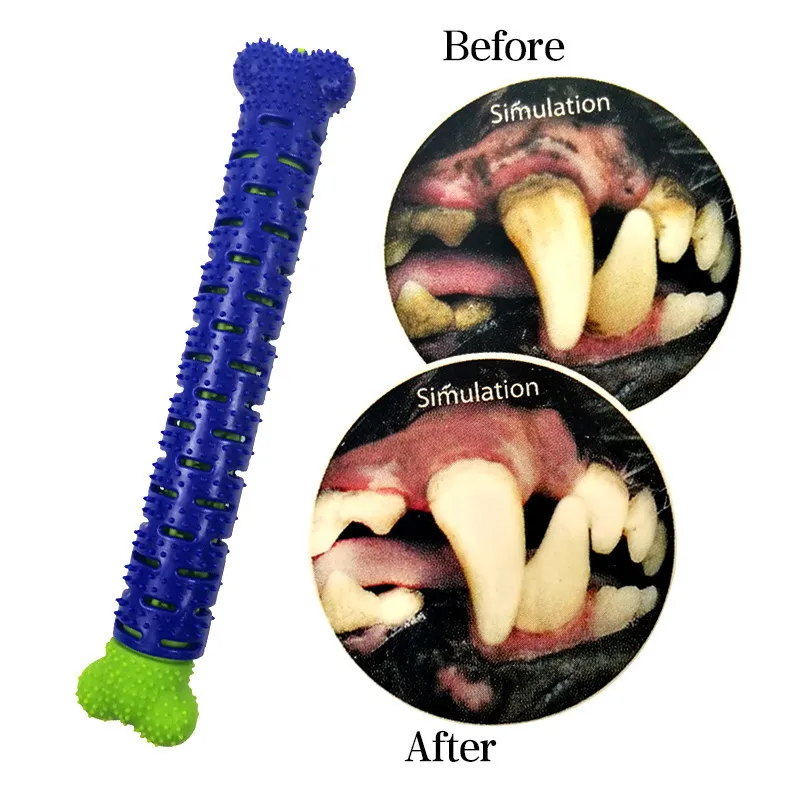 Pet Dog Toys Chew for Aggressive Chewers Treat Dispensing Rubber Teeth Cleaning Big large dogs Y200330