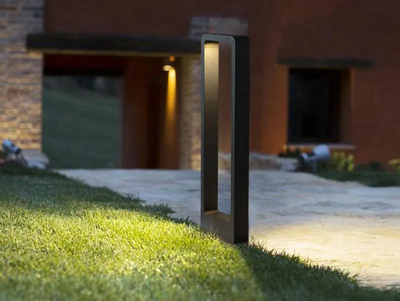 Outdoor 15W Cob LED LAWN LAMPA MOSINET Aluminium Filar Light Outdoor Courtyard Villa Landscape Bollards Light354z