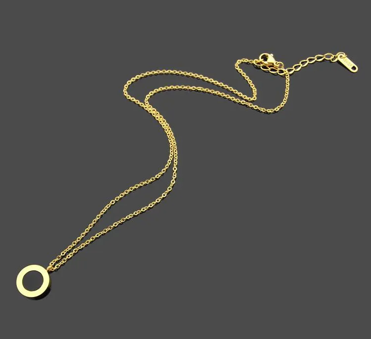Yüksek cilalı klasik tasarım kadın küpeler kolye paslanmaz çelik altın gümüş gül renkleri setler kalp aşk kolye moda jewelr284s