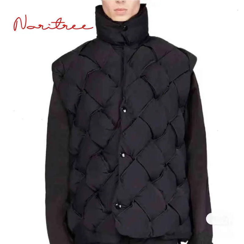 500g以上の充填女性の織りのニットふわふわのダウンコート女性冬厚い暖かいベストパーカーWY404ドロップ211216