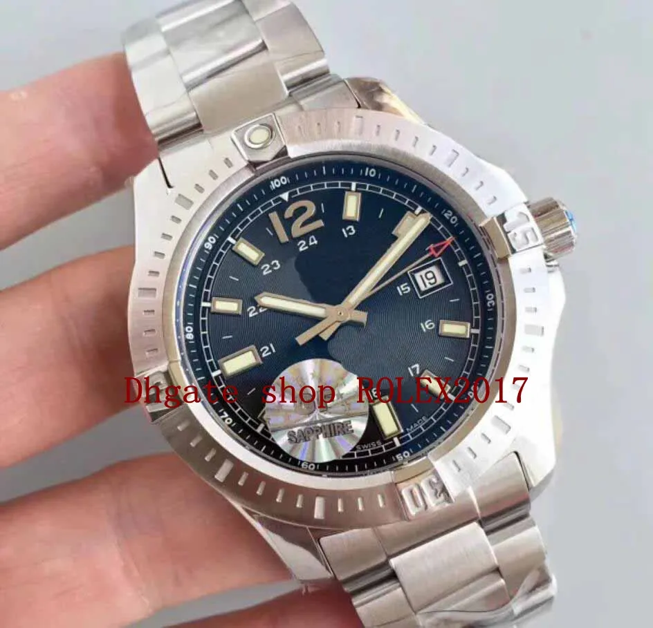 3style GF factory Men's Asian Manual CAL 2824 Quality Diver Sapphire Crystal Mechanical Automatic 45MM Steel 316F High G2049