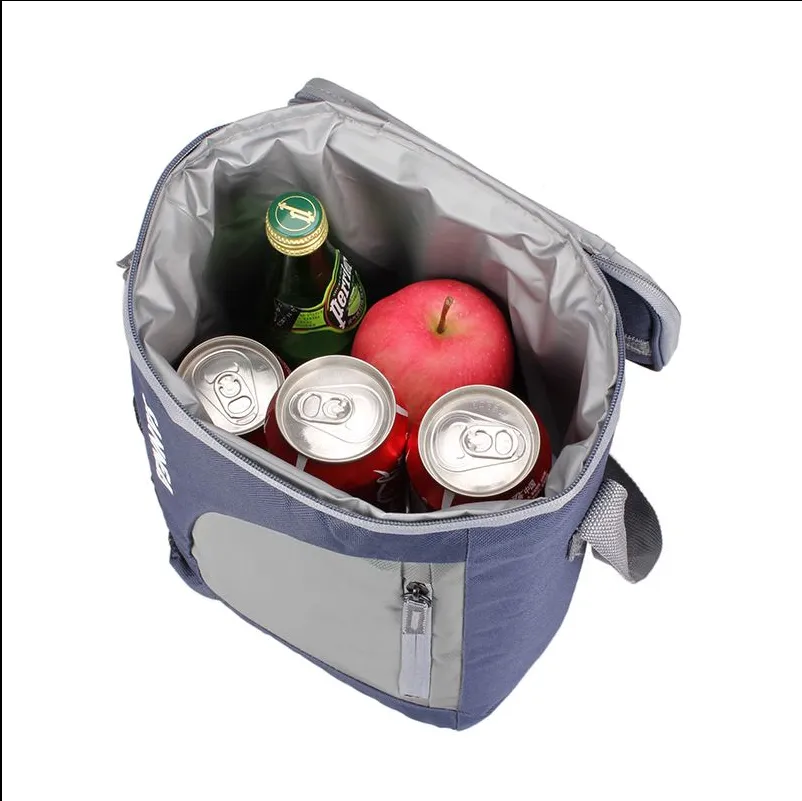 Sanne 9L Portable Isolated Thermal Lunch Bag Storage Container påsar för unisex multifunktion Picknickväska Y200429