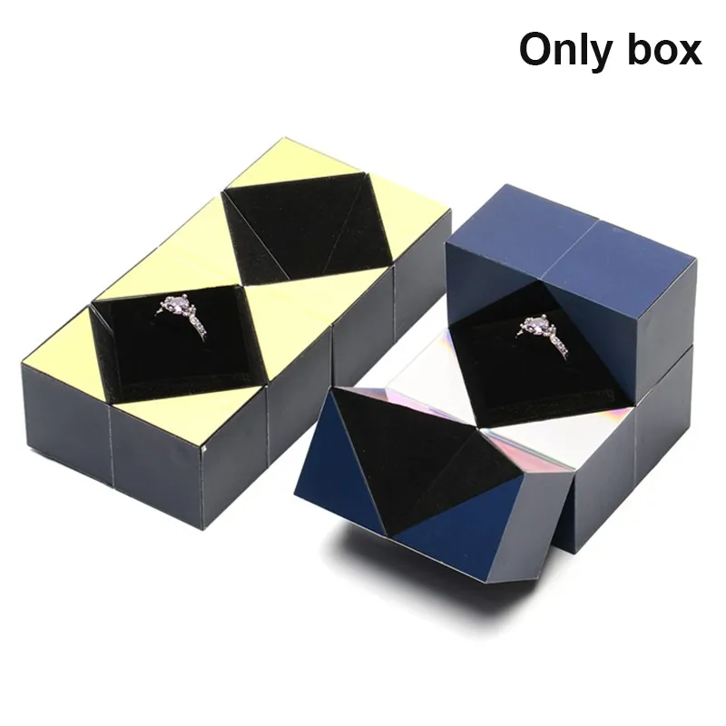 Puzzle-Schmuckkästchen, magische Ringbox für Valentinstag, Antrag, Verlobung, Hochzeit, GHS99 210309