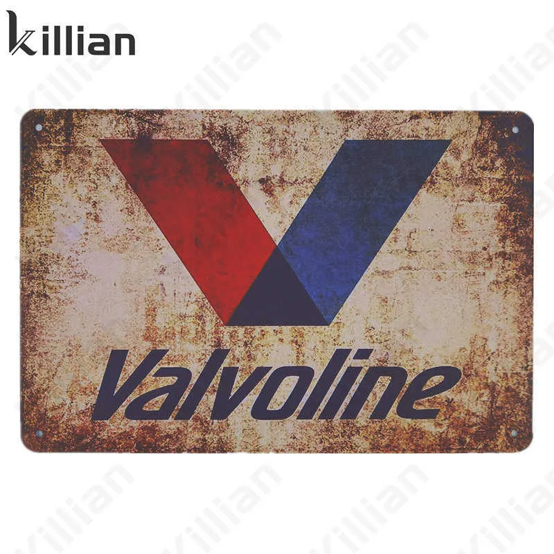 American Motor Oil Metal Plate Retro Fashion Metal Poster Metal Sign Parking Gas Station Bar Wall Decoration Tin Sign Q07238778974