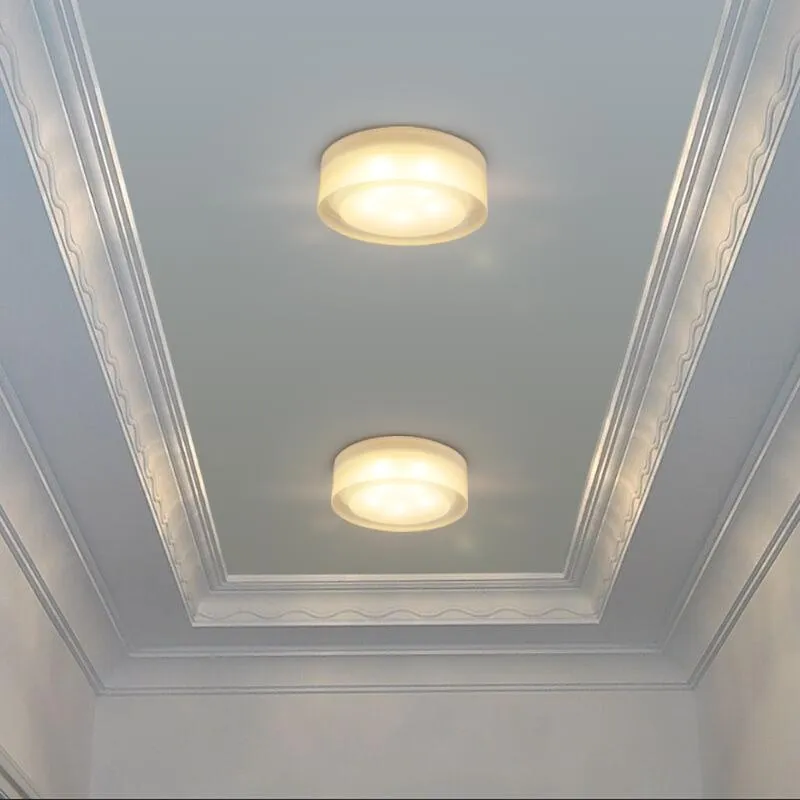 Downlights LED Einbau-Downlight Runde quadratische Kristall Deckenleuchte 1W 5W 10W Spotlicht für Wohnzimmer Schlafzimmer Restaurant Coffee298Y