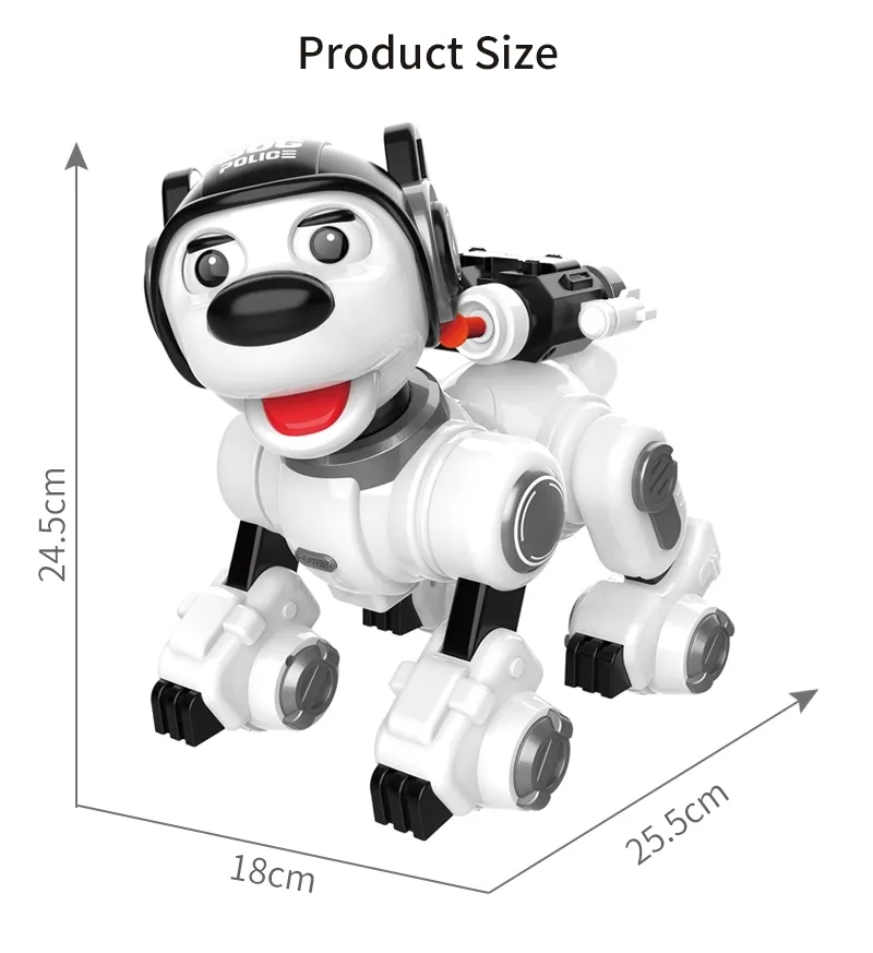 Robot intelligent RC chien animaux jouets tactile émission sensible balle Intelligent RC Robot chien enfants jouets éducatifs pour les enfants