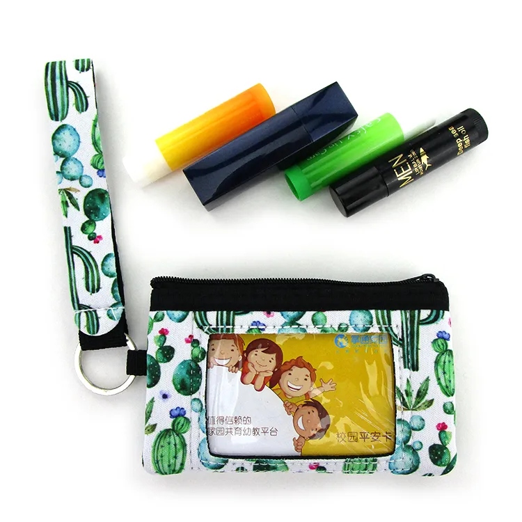Fashion Card Hållare Ändra Lady Pendant Väskor Dykmaterial Key Bag Coin Purse