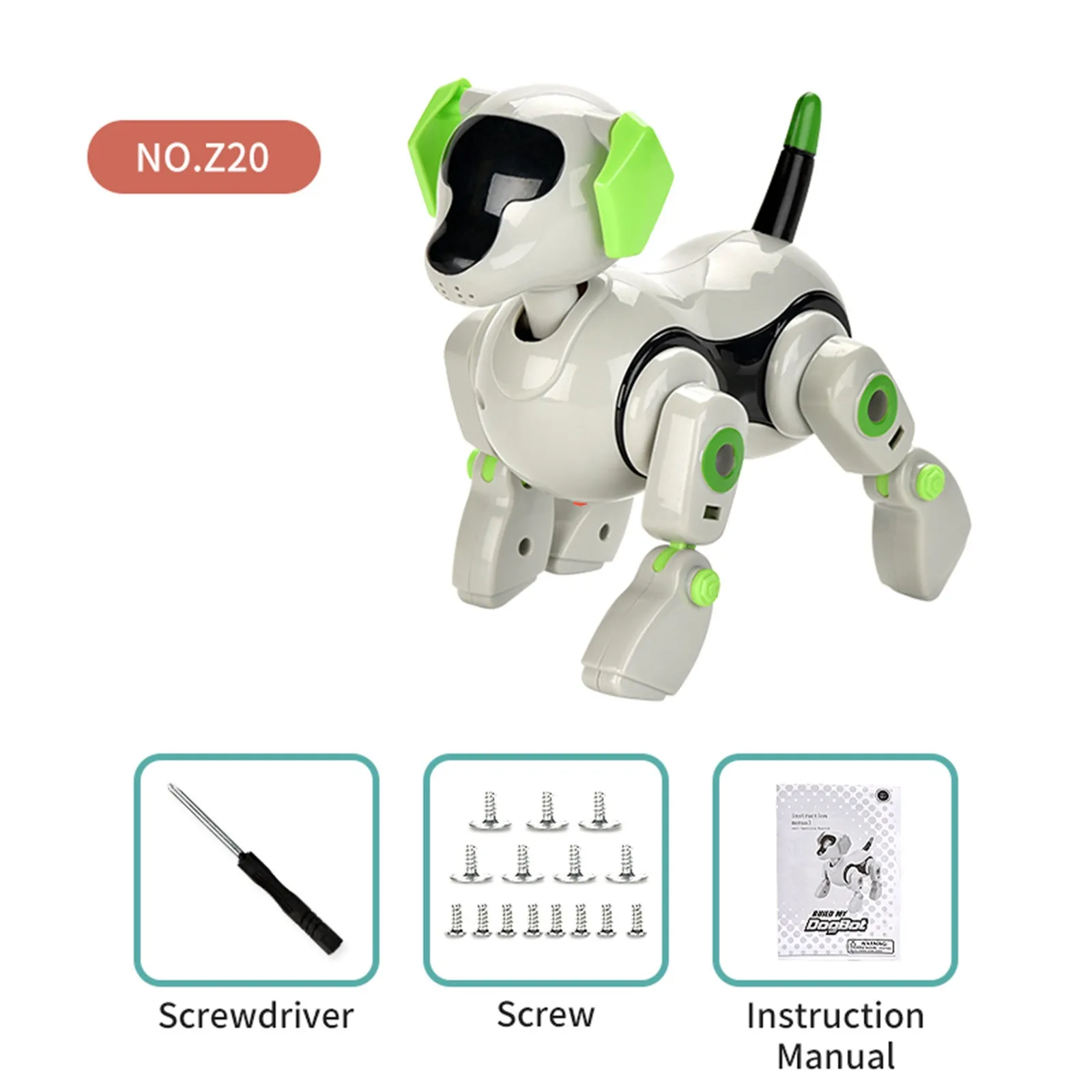 Elettrico bambini fai da te smontaggio robot assemblaggio giocattolo induzione vocalizzazione bambini giocattoli bambini bambola ragazzo ragazza regalo di compleanno