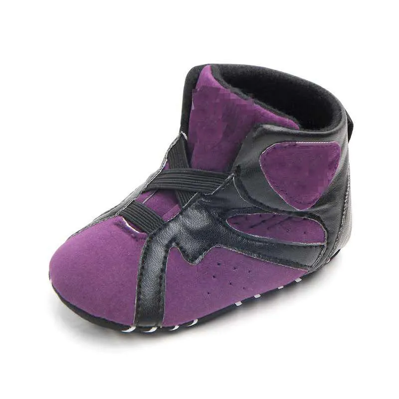 حذاء رياضة من جلد الأطفال أحذية سرير الأطفال الرضع أول مشاة أحذية الأطفال النعال الصغار الصغار الناعم الوحيدون في الشتاء أحذية رياضية دافئة إسقاط Shippin1633612