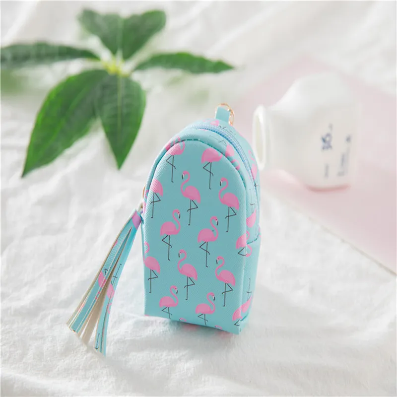 Söt flamingo mini ryggsäck tjej handväska barn handväska nyckelpaket födelsedag presenter för barn tillbaka till skolan leveranser bröllop gåvor