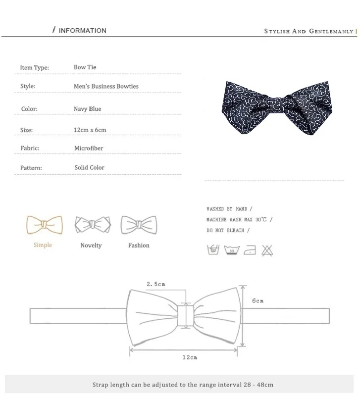 High Quality 2020 Arrivals Bow for Men Designers Brand Korean Wedding Ties Bowties Luxury Butterfly Neckties Gift Box