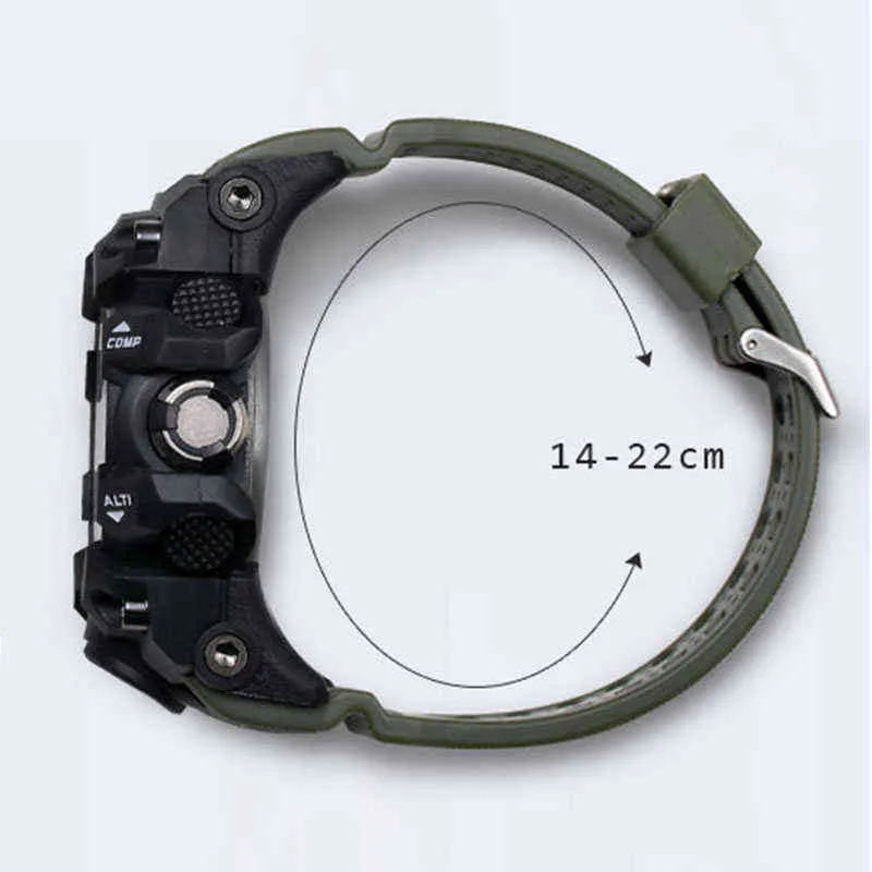 SMAEL Brand Fashion Men Sports Watches Men Analog Quartz Clock Military Watch Male Watch Men's 1545 relog masculino 220113254S