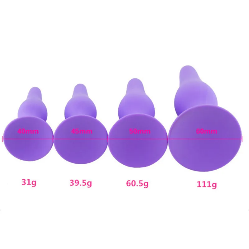 Массаж Set Butt Plug для начинающих эротических игрушек Силиконовая плавка для взрослых продуктов анальные секс -игрушки для мужчин Женские гей -простата MAS1440484