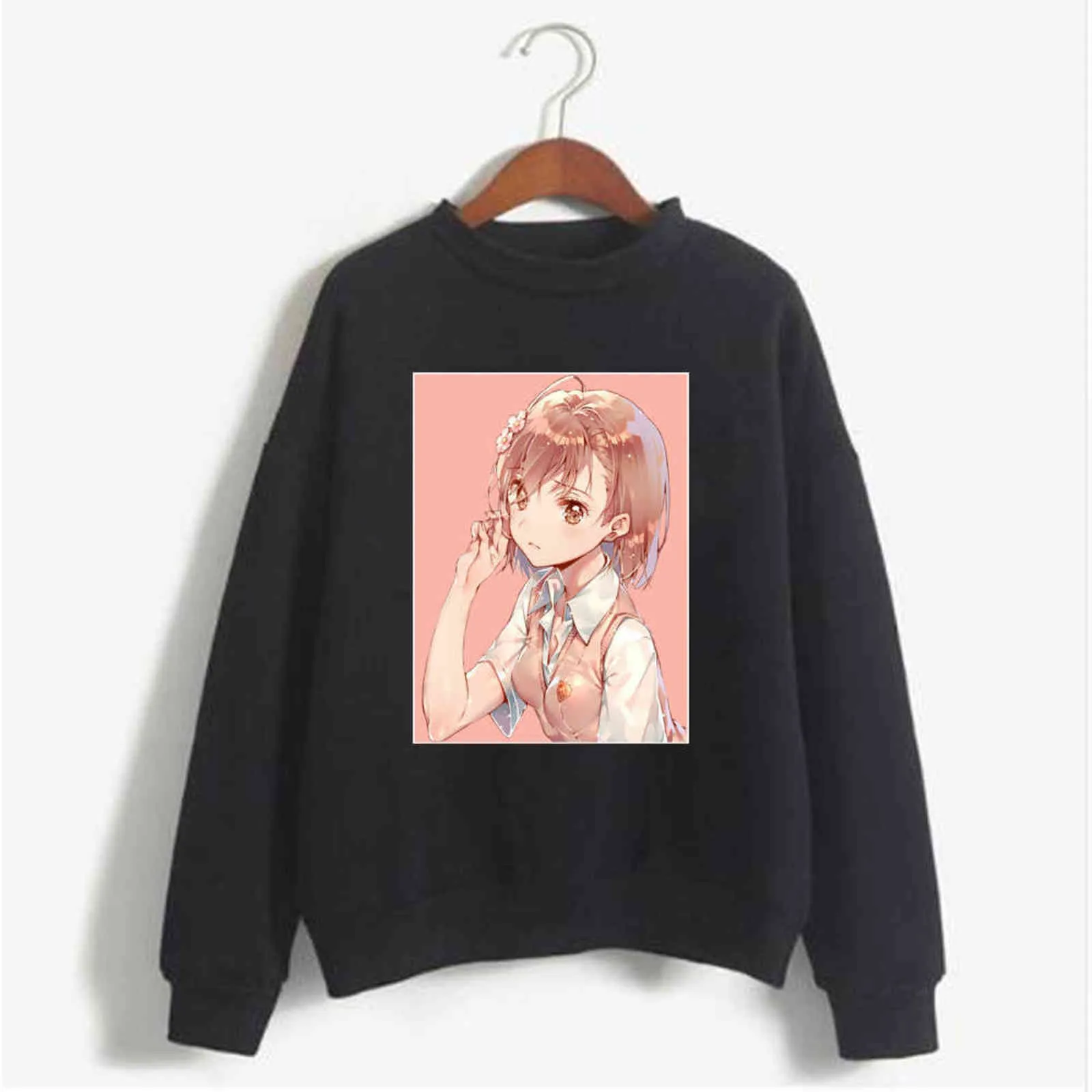 Hoodie Sweatshirt Toaru Majutsu no Index Misaka Mikoto Print Cosplay Costume Anime Women/Men Top Y1120