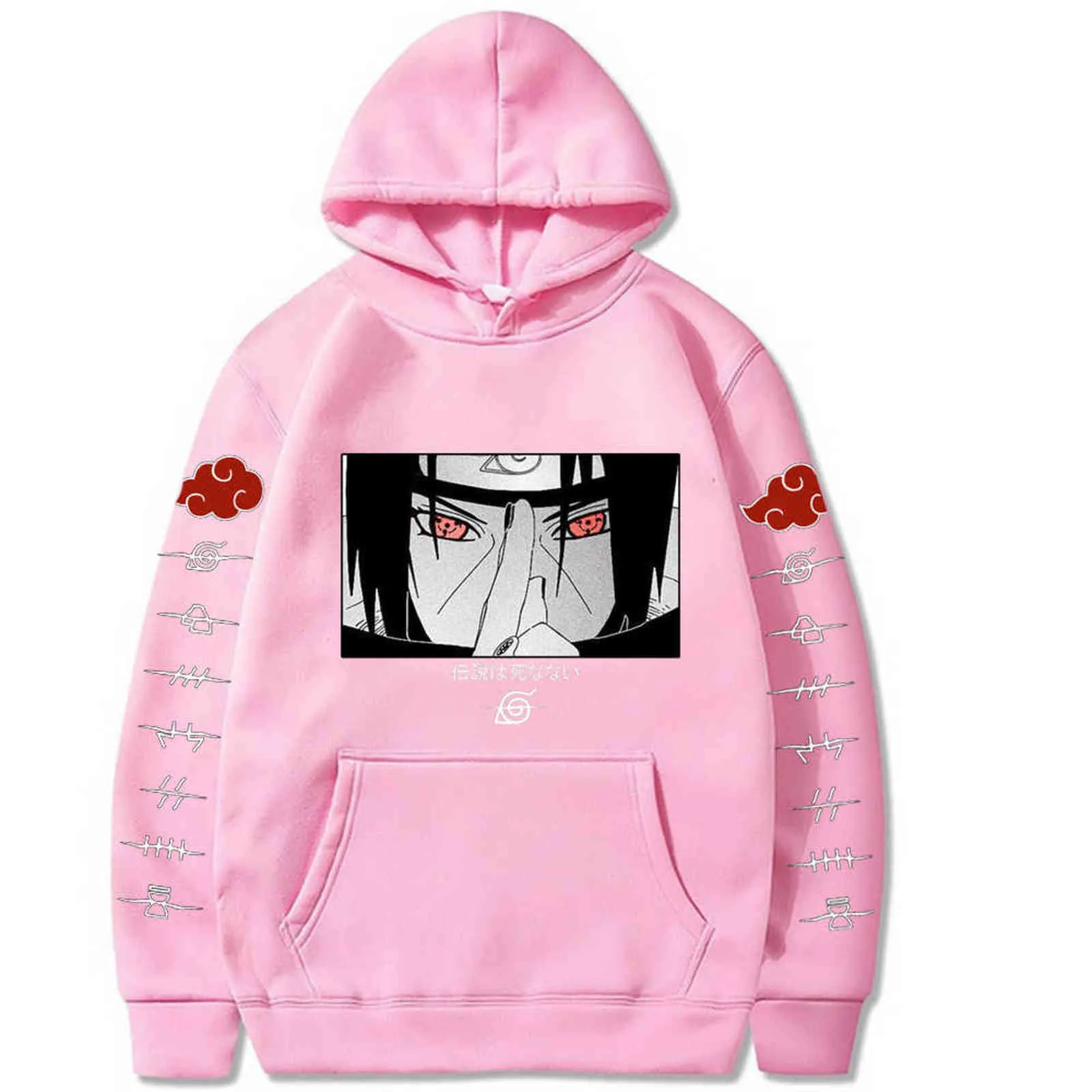 Sweats à capuche pour hommes Anime Coton 2020 Nouvelles Mode Impression Hip Hop Sweat à capuche personnalisé Hommes / Femmes Sweat Sudaderas Hombre Sweat à capuche Y211122