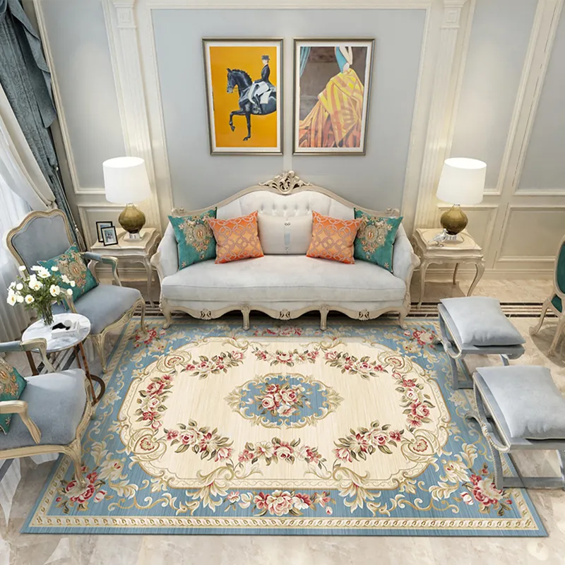 Venda moderna tapete persa macio para sala de estar antiderrapante tapete antifouling para sala de estar fábrica de sala de estar fornecimento direto 210317