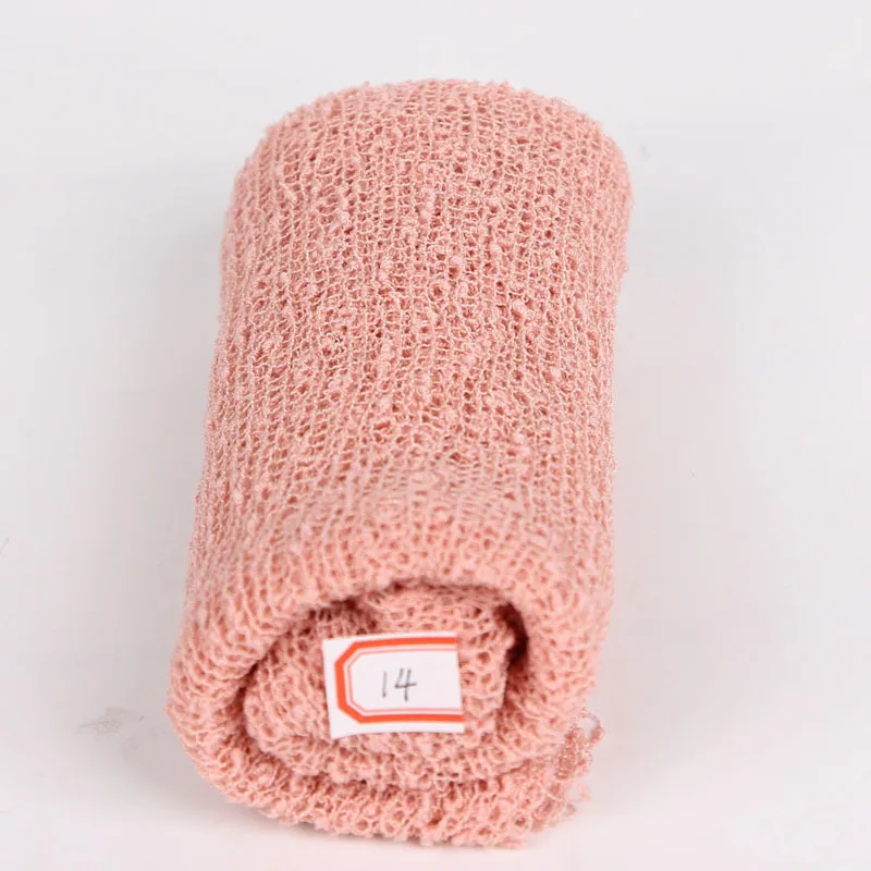 Nyfödd Baby Foto Handduk Barnfotografi Props Studio Elastisk Wrap Wrapped Cloth