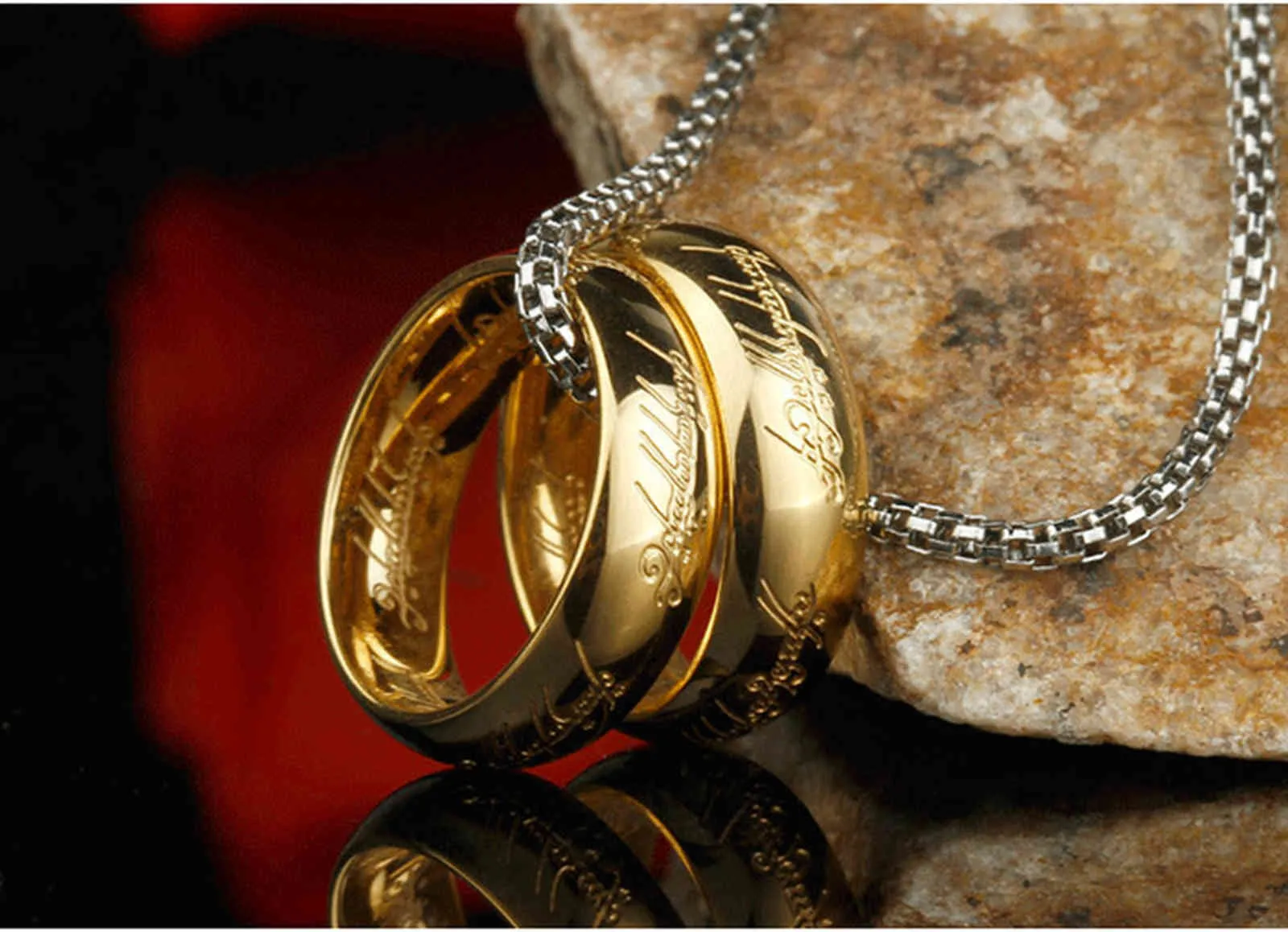 Высокое качество 18-каратного цвета, хороший подарок, одно кольцо из желтого золота, мощное ювелирное изделие для женщин и мужчин272j