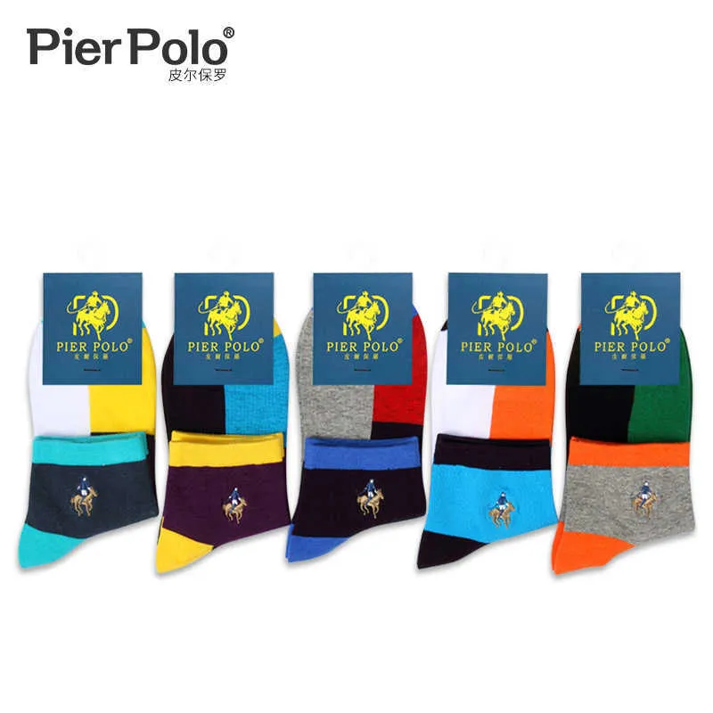 New Arrival PIER POLO Summer Socks Brand Cotton Casual Ankle Breathable Embroidery Men lot H091155306384439346