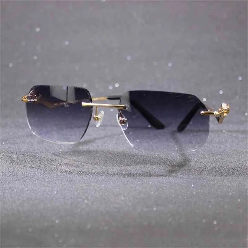 2024 New High Quality 10% OFF Luxury Designer New Men's and Women's Sunglasses 20% Off Panther for Men Women Frame Decoration Accessories Fashion Show Eyewear Oculos