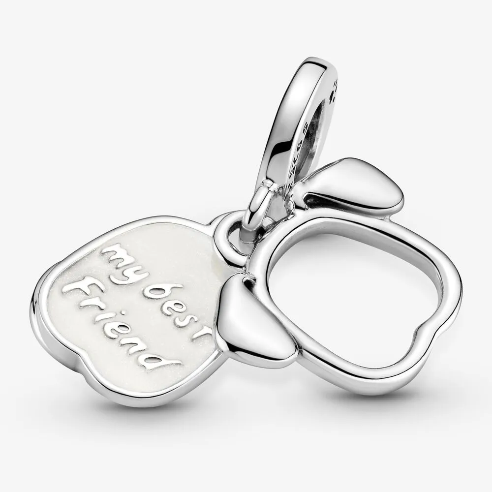 100% 925 Sterling Silver My Pet Dog Dangle Charm Fit Original Bracelet à breloques européen Mode Femmes Bijoux de fiançailles de mariage Acc233p