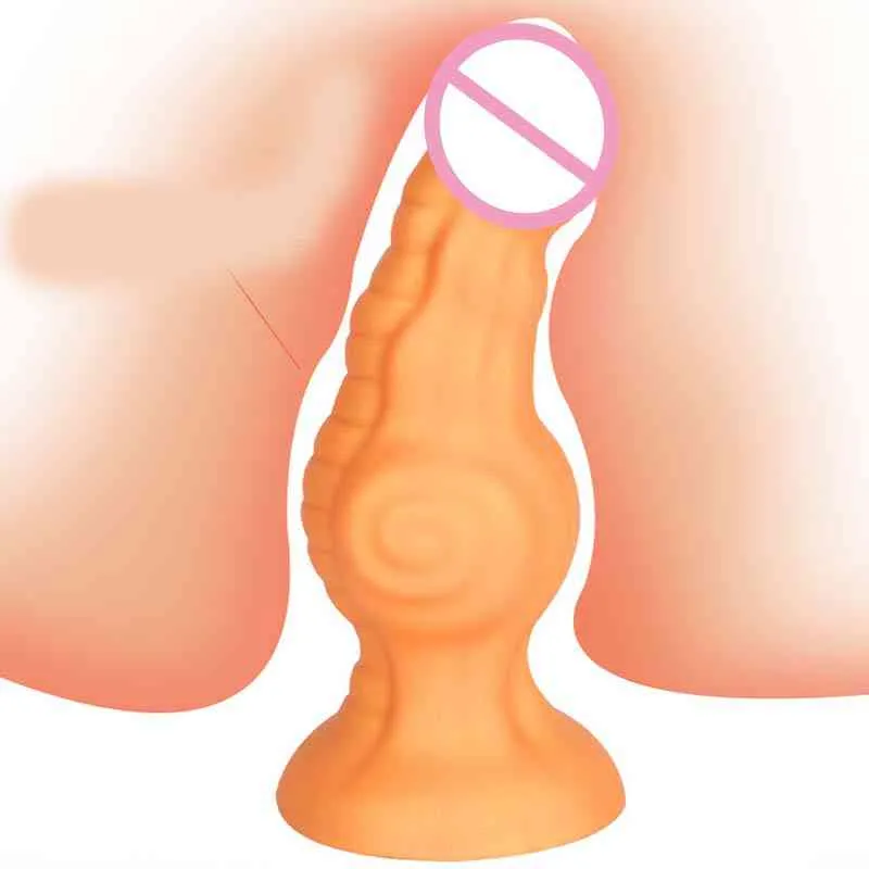Nuovo arrivo enorme dildo spina anale giocattoli del sesso le donne uomini masturbatori culo grosso dilatatore Faloimetor donne dildo212K