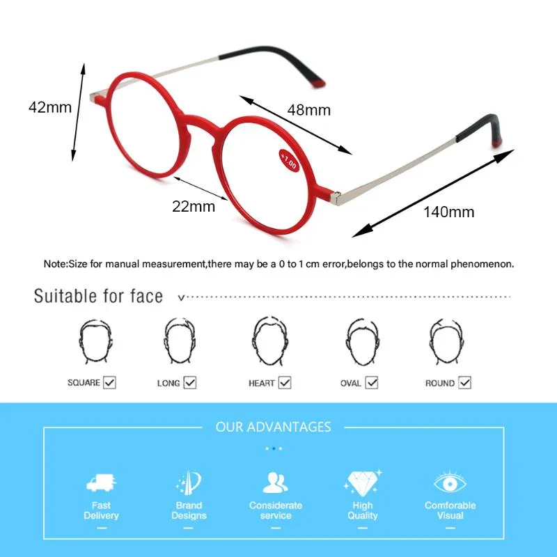 Solglasögon Kaedek tunn ram Rektangulära ramar TR90 Läsglasögon Aluminium Magnetiskt fodral Vikning Presbyopic Eyeglasse 1 1 5 2 1869