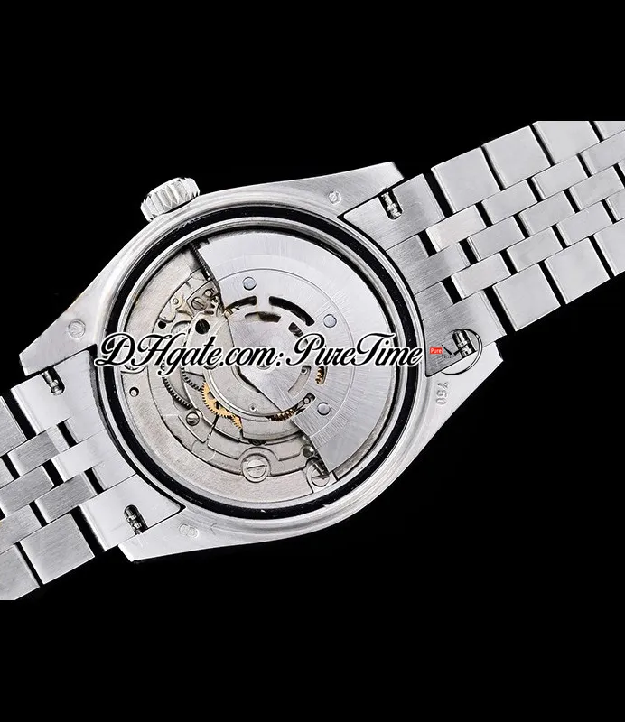 EWF 31 mm 278271 ETA A2688 Montre automatique pour femme bicolore or rose argent noir gris vert cadran diamant bâton romain acier 904L Br302D