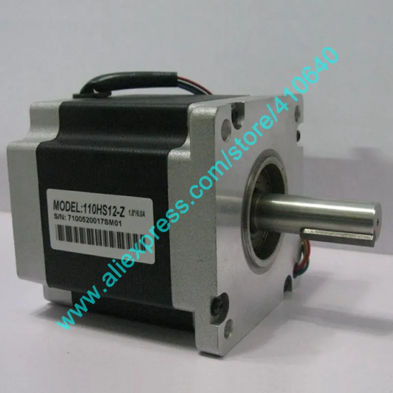 Leadshine Stepper Motor 110HS12Z 12N.m Torque 115 mm Length 6A Current 4 Wires Work With Leadshine Motor Drivr DM1182 or DM2282