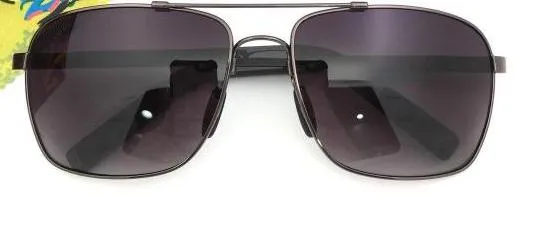 Fashion Mau1 J1m Sports Sunglasses J326 Driving Car Polarized Rimless Lenses Outdoor Super Light Glasses Buffalo Horn With Case2158542
