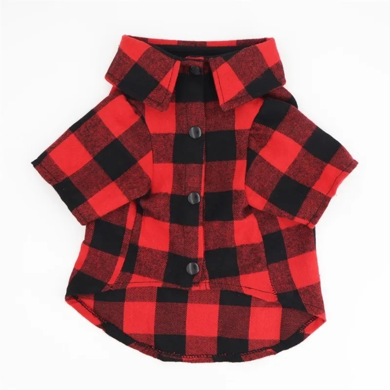 Camicia cani a quadri rossa Collar Bowtieby Handmadelaser il tuo nome Y200515