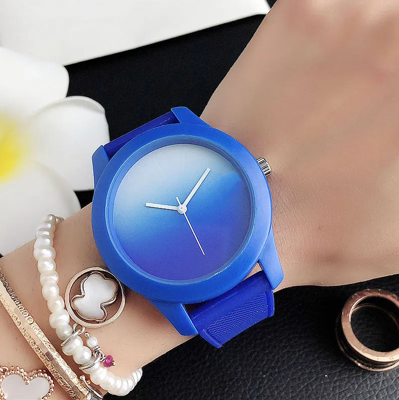 Relógios de marca superior para mulheres unissex com crocodilo estilo animal mostrador pulseira de silicone relógio de pulso de quartzo la11303b